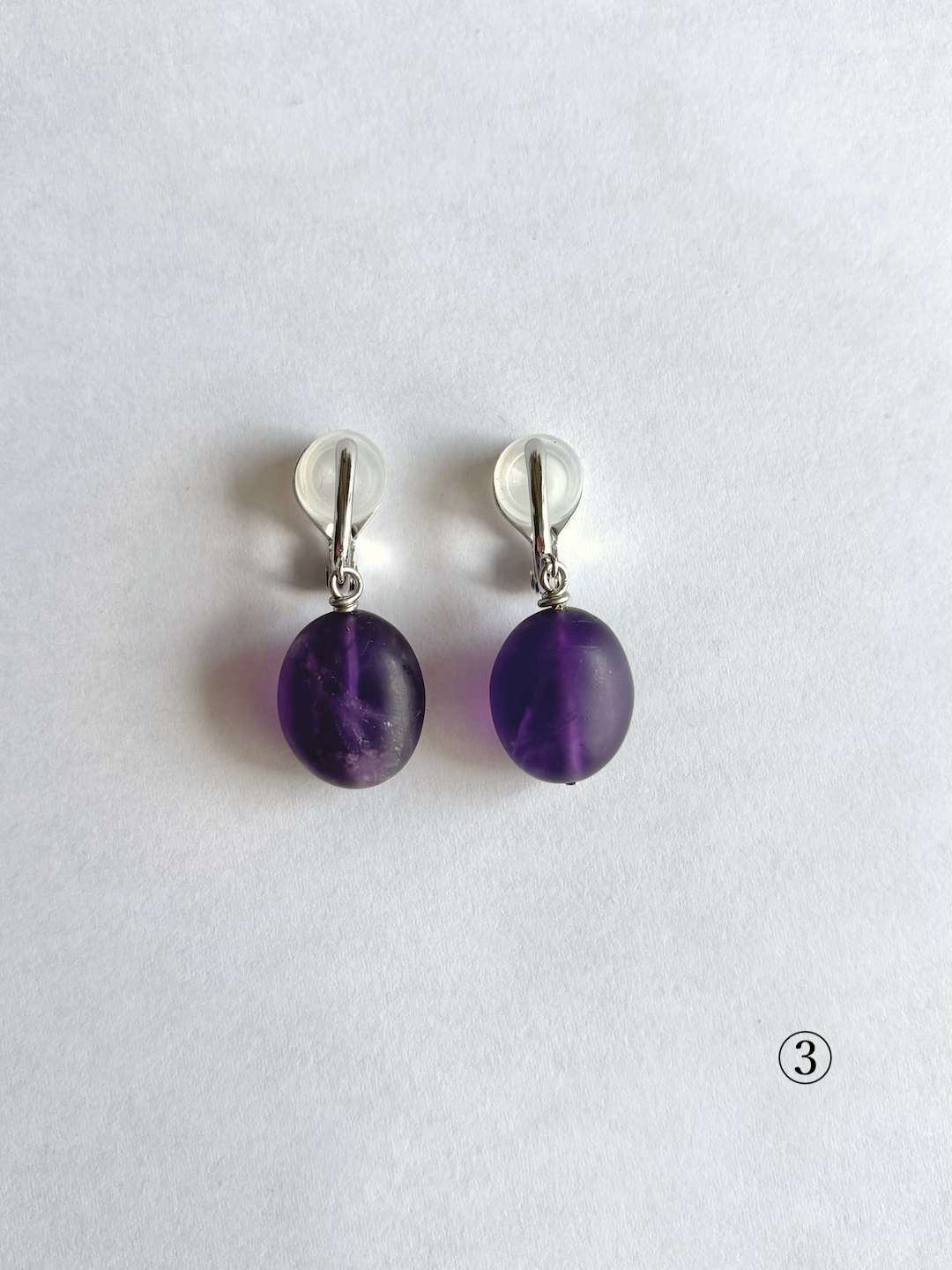 amethyst  earrings アメジストイヤリング