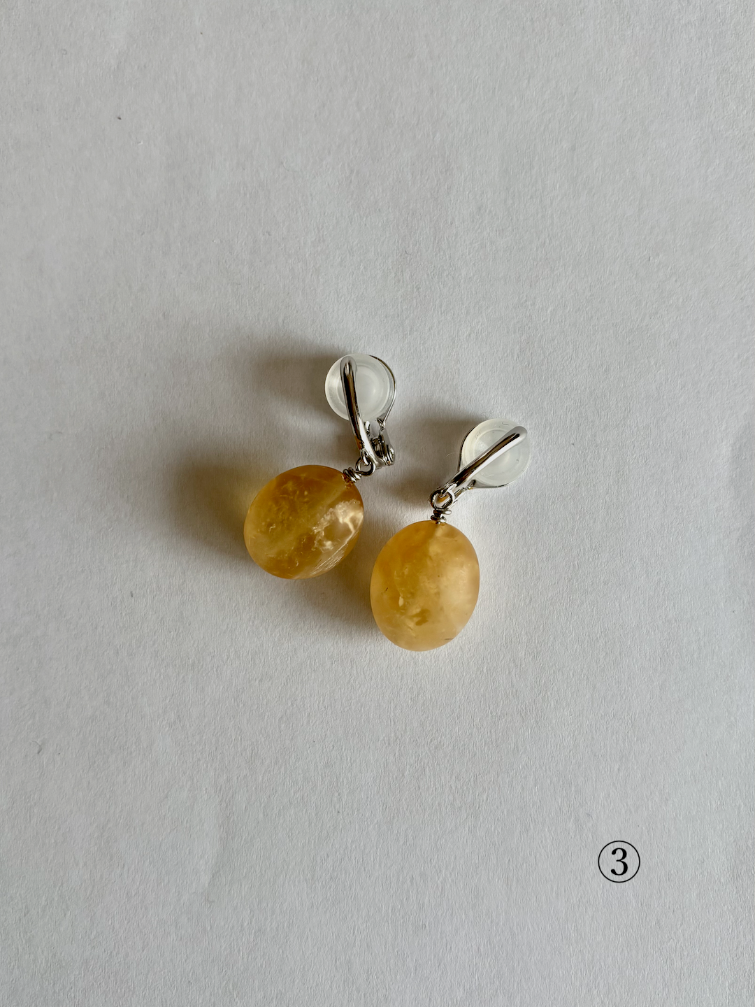 citrine earrings シトリンイヤリング