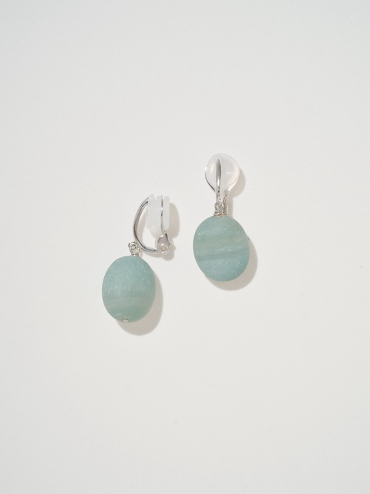 amazonite earring　アマゾナイトイヤリング