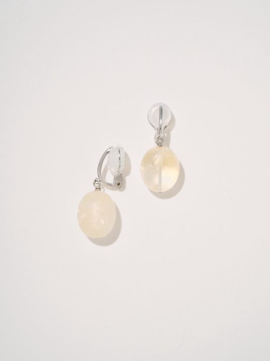 citrine earrings　シトリンイヤリング