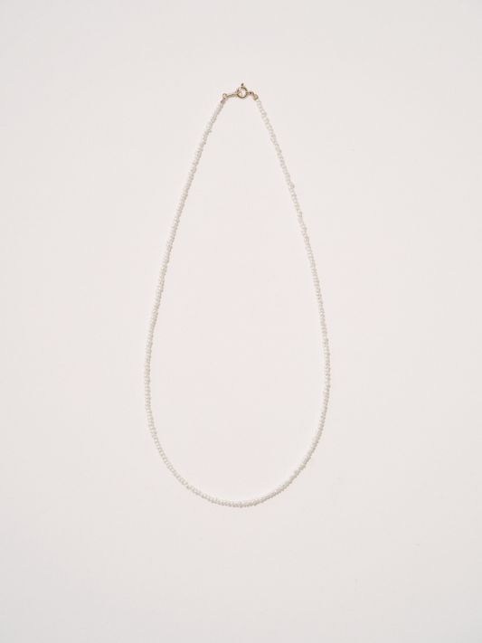 keshi pearl necklace - 18K normal type　ケシパール18Kネックレス ノーマルタイプ