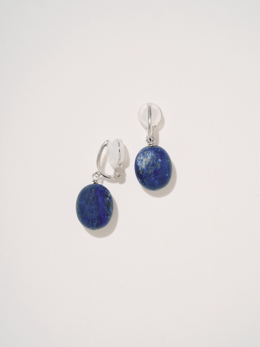 lapislazuli earrings　ラピスラズリイヤリング